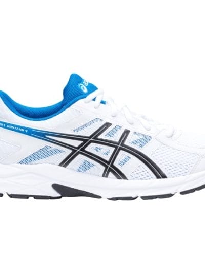 Fitness Mania - Asics Gel Contend 4 - Mens Running Shoes - White/Race Blue