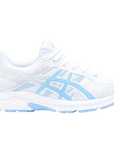 Fitness Mania - Asics Gel Contend 4 - Womens Running Shoes - White/Blue Bell