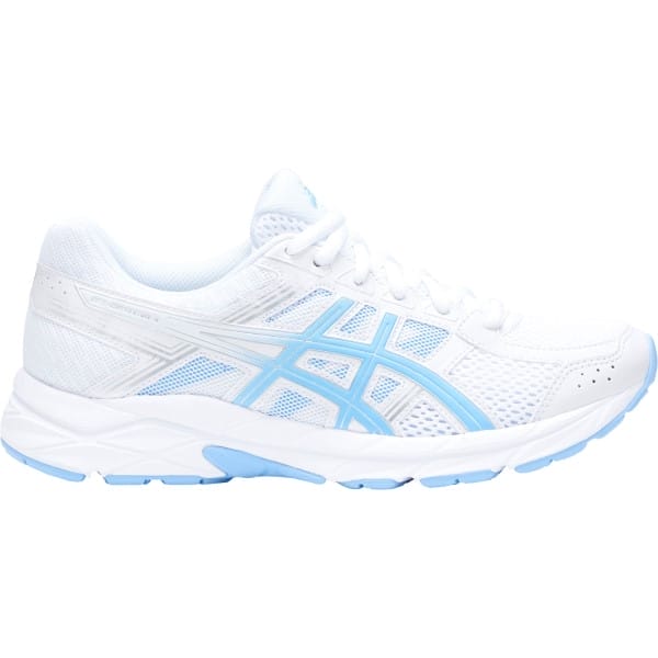 Fitness Mania - Asics Gel Contend 4 - Womens Running Shoes - White/Blue Bell