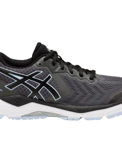 Fitness Mania - Asics Gel Foundation 13 - Womens Running Shoes - Dark Grey/Black