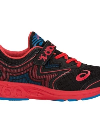 Fitness Mania - Asics Gel Noosa PS - Kids Boys Running Shoes - Black/Cayenne