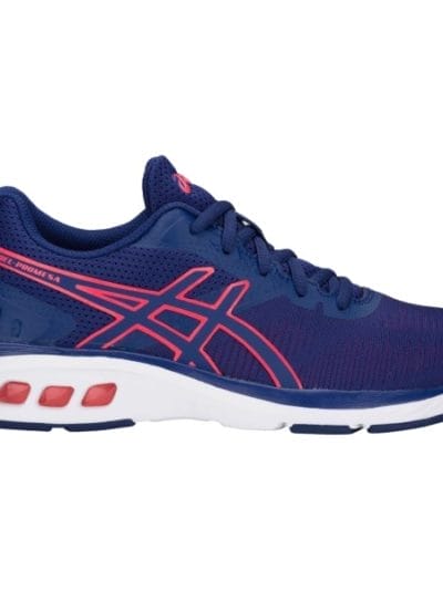 Fitness Mania - Asics Gel Promesa - Womens Running Shoes - Blue Print/Diva Pink