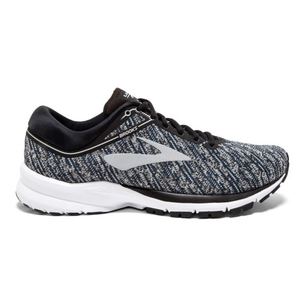 Fitness Mania - Brooks Launch 5 Knit - Womens Running Shoes - Black/Ebony/Primer Grey