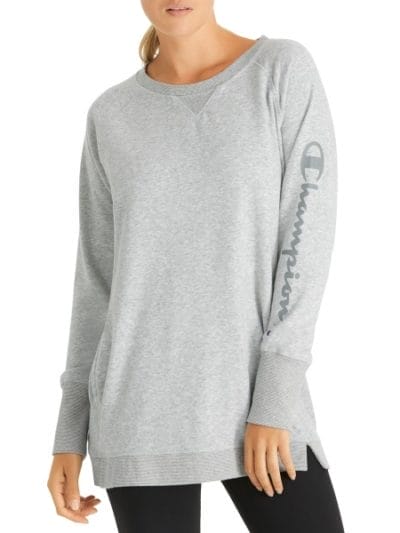 Fitness Mania - Champion Heritage French Terry Womens Tunic - Oxford Grey Heather