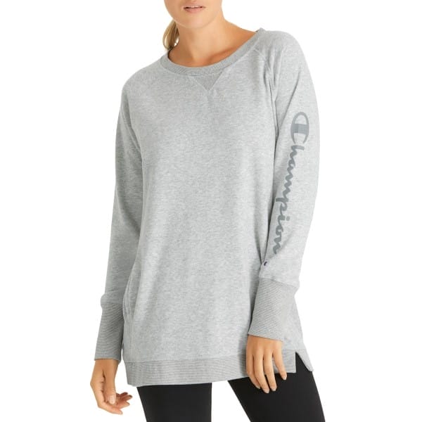 Fitness Mania - Champion Heritage French Terry Womens Tunic - Oxford Grey Heather