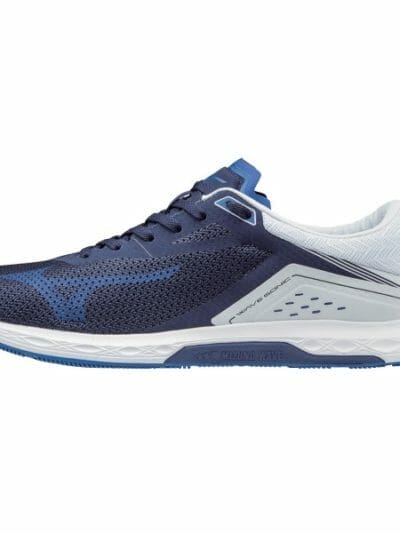 Fitness Mania - Mizuno Wave Sonic - Mens Running Shoes - Eclipse Blue/White
