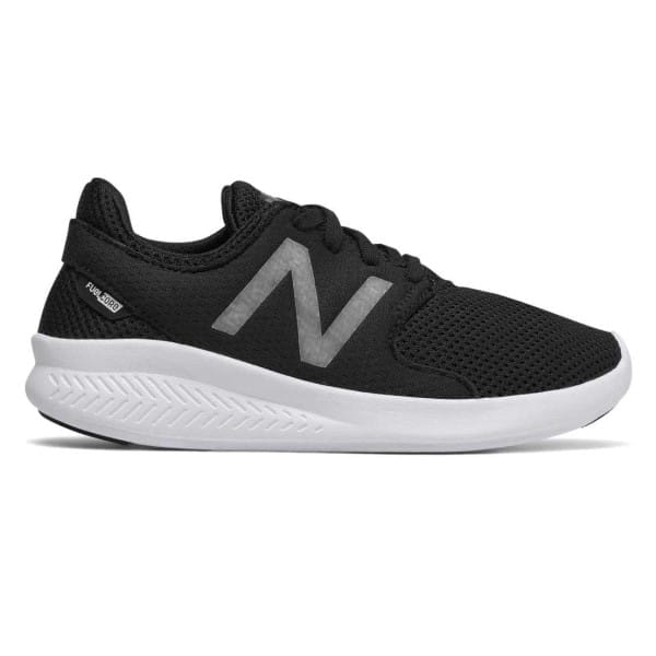 Fitness Mania - New Balance Fuel Core Coast v3 - Kids Boys Running Shoes - Black/White