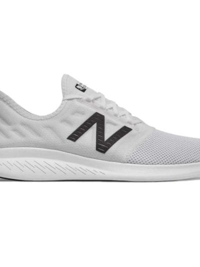 Fitness Mania - New Balance Fuel Core Coast v4 - Mens Running Shoes - White/Black