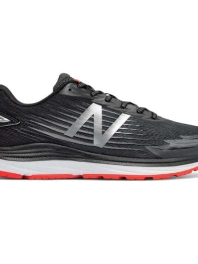 Fitness Mania - New Balance Synact - Mens Running Shoes - Black/Silver/Red