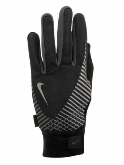 Fitness Mania - Nike Elite Storm Fit Tech Run Gloves - Unisex Running Gloves - Black/Grey