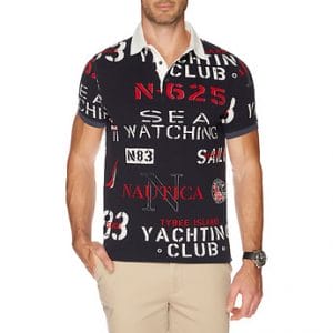 Fitness Mania - SHORT SLEEVE ALLOVER PRINT POLO