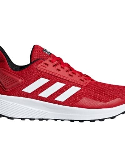 Fitness Mania - Adidas Duramo 9 - Kids Running Shoes - Red/White/Black