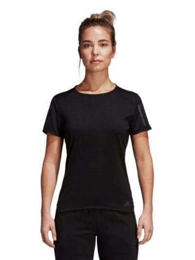 Fitness Mania - Adidas Response Womens Training T-Shirt - Black