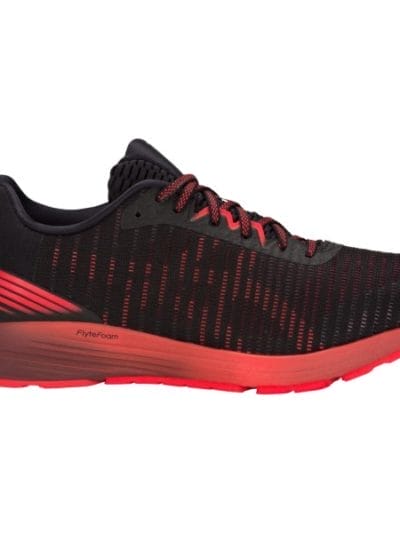 Fitness Mania - Asics DynaFlyte 3 - Mens Running Shoes - Black/Red Alert