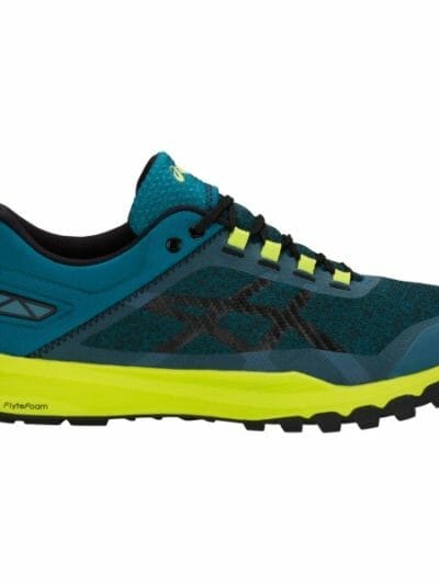 Fitness Mania - Asics Gecko XT - Mens Trail Running Shoes - Lagoon/Yellow/Black