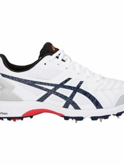 Fitness Mania - Asics Gel 300 Not Out - Mens Cricket Shoes - White/Peacoat