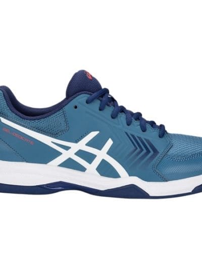 Fitness Mania - Asics Gel Dedicate 5 - Mens Tennis Shoes - Azure/White