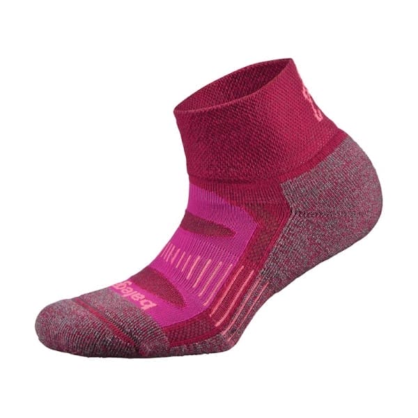 Fitness Mania - Balega Blister Resist Quarter Running Socks - Fuschia