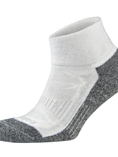 Fitness Mania - Balega Blister Resist Quarter Running Socks - White