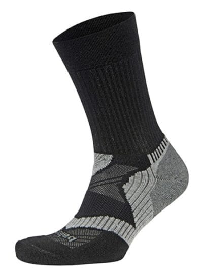 Fitness Mania - Balega Enduro Vtech Crew Running Socks - Black/Grey
