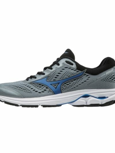 Fitness Mania - Mizuno Wave Rider 22 - Mens Running Shoes - Monument/Nautical Blue