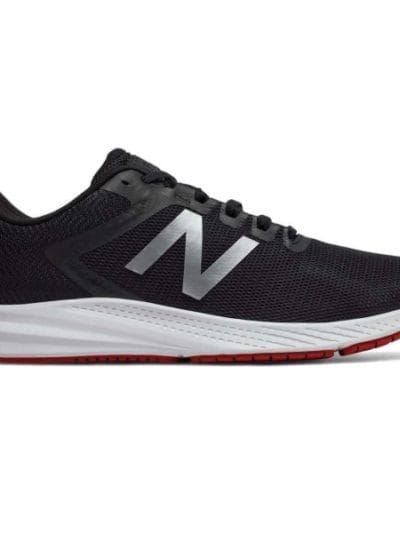 Fitness Mania - New Balance 490v6 - Mens Running Shoes - Black/White/Red