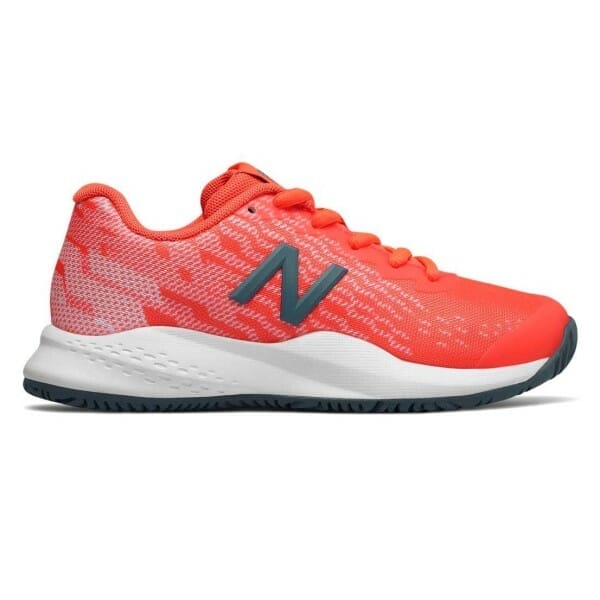 Fitness Mania - New Balance 996v3 - Kids Tennis Shoes - Vivid Coral/White