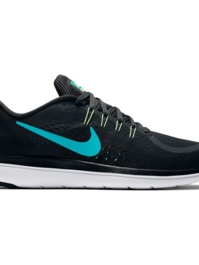 Fitness Mania - Nike Flex 2017 RN - Mens Running Shoes - Anthracite/Clear Jade