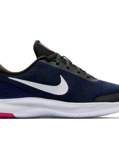 Fitness Mania - Nike Flex Experience RN 7 - Women Running Shoes - Deep Royal Blue/Rush Pink