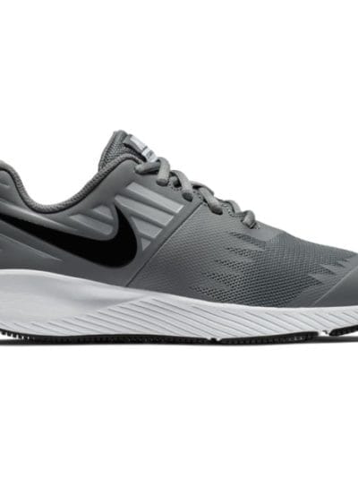 Fitness Mania - Nike Star Runner GS - Kids Boys Running Shoes - Cool Grey/Black/Volt/Wolf Grey