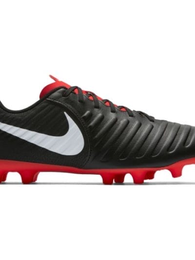 Fitness Mania - Nike Tiempo Legend VII Club MG Mens Football Boots - Black/Pure Platinum/Crimson