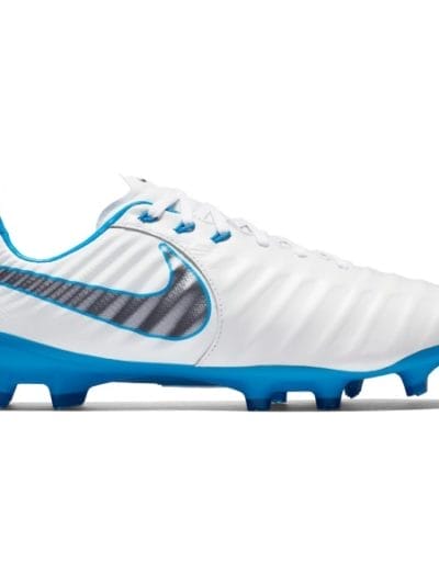 Fitness Mania - Nike Tiempo Legend VII Pro FG - Mens Football Boots - White/Blue Hero/Metallic Cool Grey