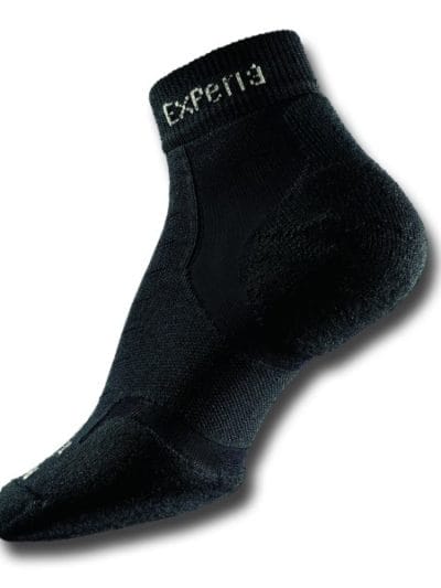 Fitness Mania - Thorlo Experia Mini Crew - Unisex Multi-Sport Socks - Black