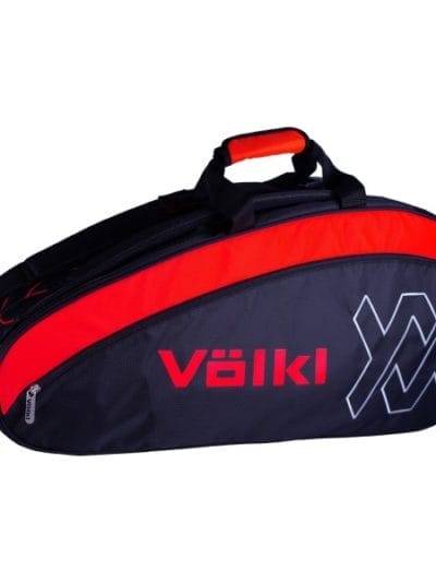 Fitness Mania - Volkl Team Combi Tennis Racquet Bag - Black/Lava