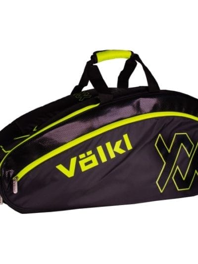 Fitness Mania - Volkl Tour Combi Tennis Bag - Black/Neon Yellow