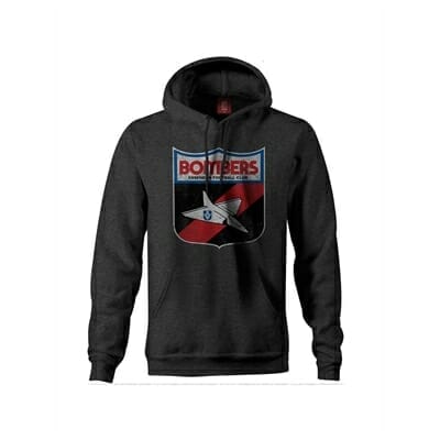 Fitness Mania - Essendon Bombers Retro Hoody Mens