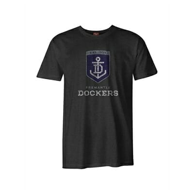 Fitness Mania - Fremantle Dockers Retro Tee Mens