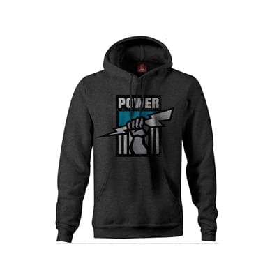 Fitness Mania - Port Adelaide Power Retro Hoody Mens