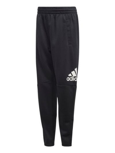 Fitness Mania - Adidas Little Kids Boys Football Pants - Black/White