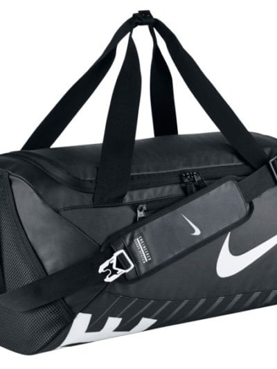 Fitness Mania - Nike Alpha Adapt Cross-Body Medium Training Duffel Bag - Black/White