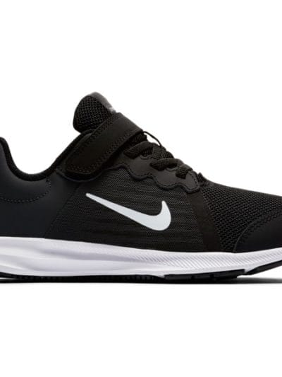 Fitness Mania - Nike Downshifter 8 PSV - Kids Boys Running Shoes - Black/White/Anthracite