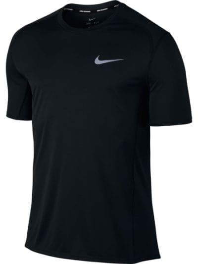 Fitness Mania - Nike Dry Miler Mens Running T-Shirt - Black