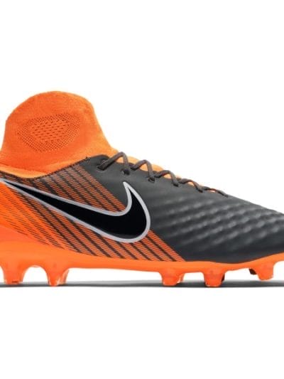 Fitness Mania - Nike Magista Obra II Pro DF FG - Mens Football Boots - Dark Grey/Black/Total Orange/White