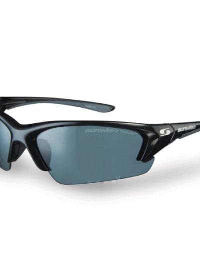 Fitness Mania - Sunwise Canary Wharf Polarised Sports Sunglasses - Black/Grey