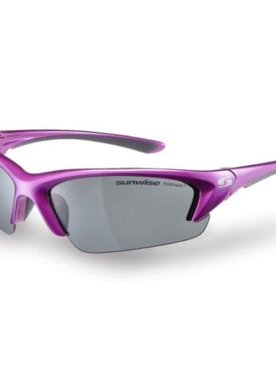 Fitness Mania - Sunwise Canary Wharf Polarised Sports Sunglasses - Pink/Grey