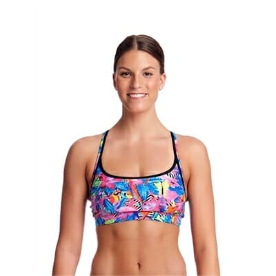 Fitness Mania - Funkita Ladies Sports Top Club Tropo