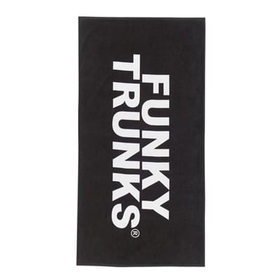 Fitness Mania - Funky Trunks Towel Still Black