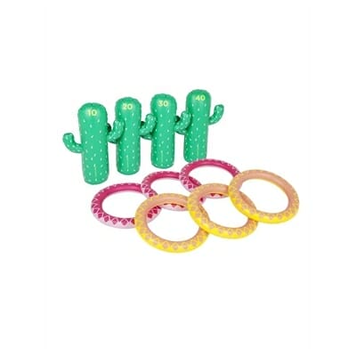 Fitness Mania - Sunnylife Inflatable Ring Toss Set Cactus