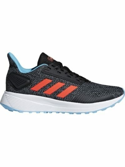 Fitness Mania - Adidas Duramo 9 - Kids Running Shoes - Core Black/Solar Red/Grey