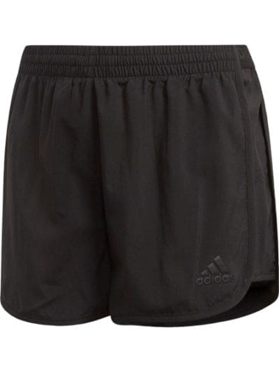 Fitness Mania - Adidas Marathon Kids Girls Training Shorts - Black